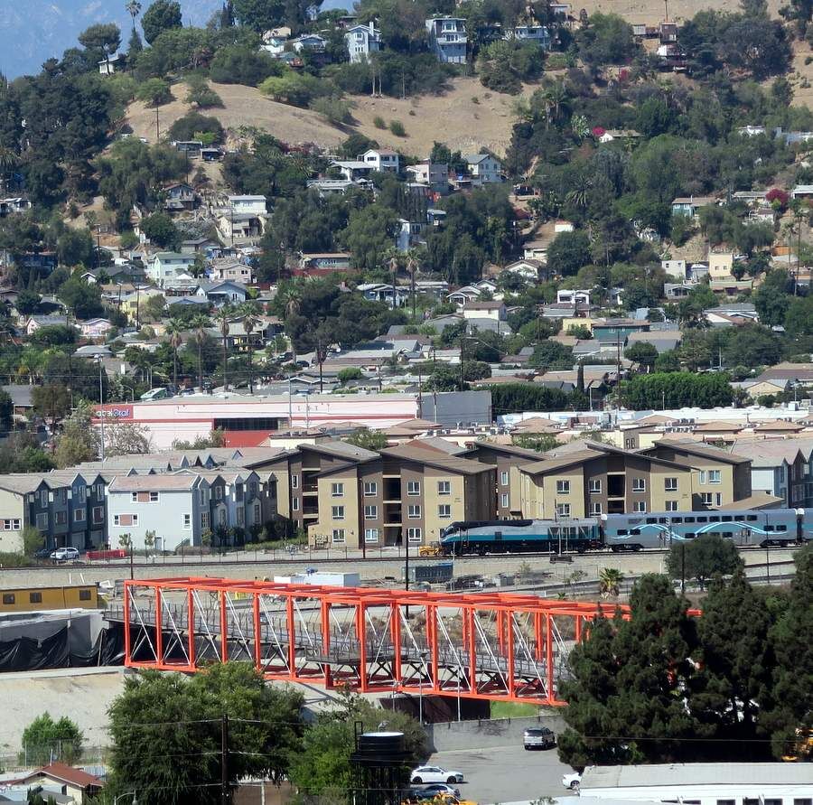 Taylor Yard Bridge by from Elysian Park